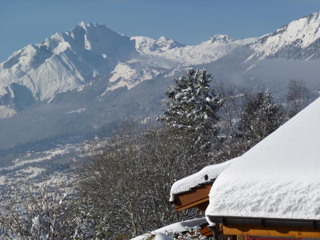 Chalet Des Alpes Bed & Breakfast Crans-Montana Ngoại thất bức ảnh