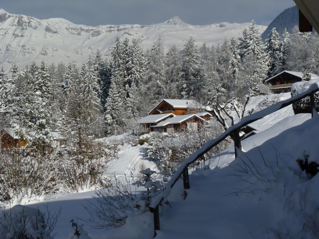 Chalet Des Alpes Bed & Breakfast Crans-Montana Ngoại thất bức ảnh